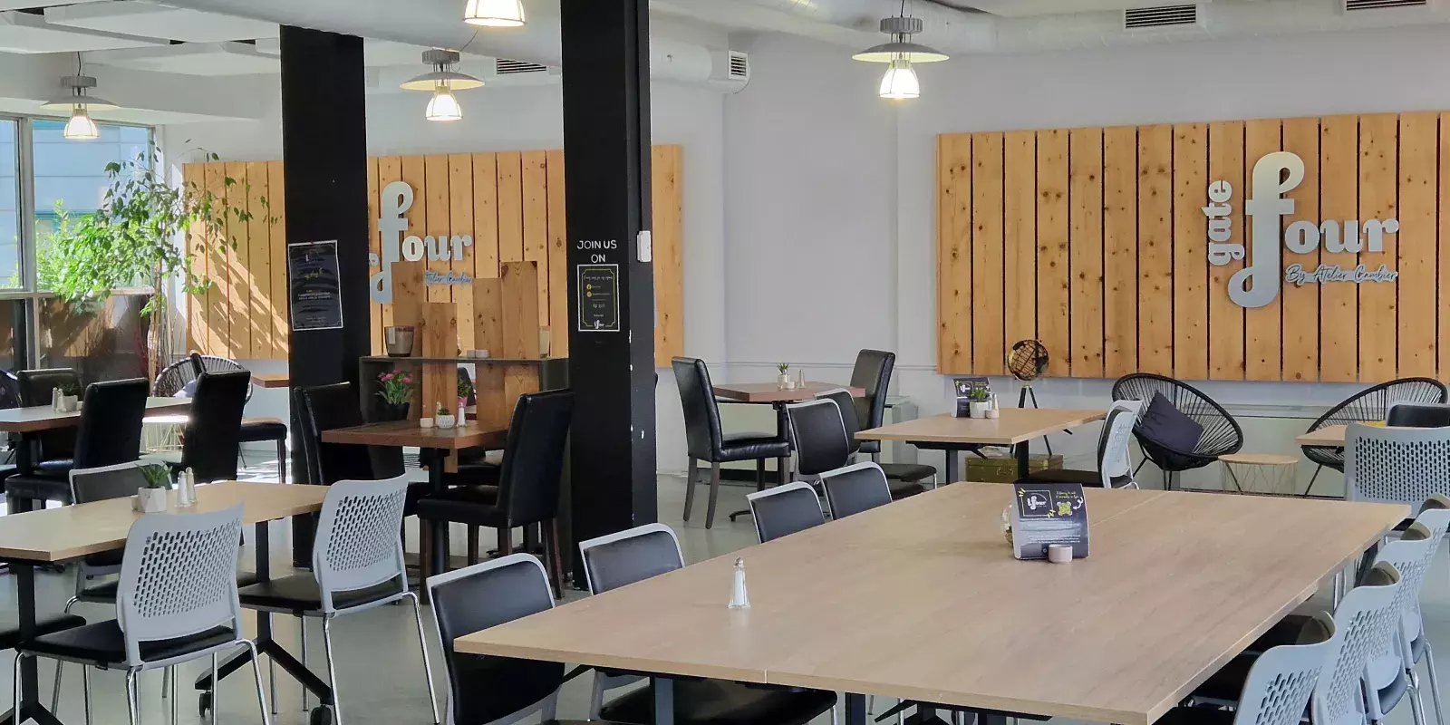 Salle de notre restaurant d'entreprise