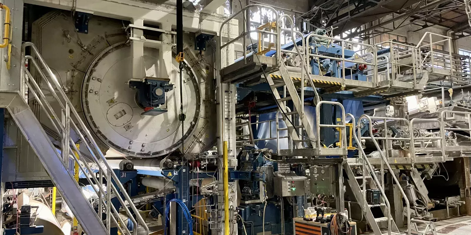 Ligne de production Ahlstrom Malmedy